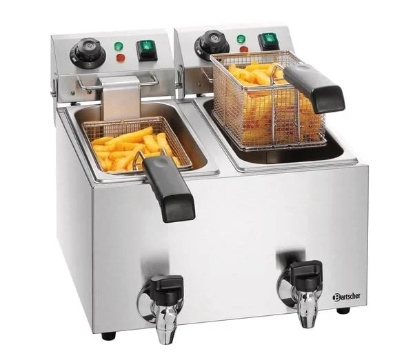 Bartscher friteuse électrique SNACK II Plus 2x 4 Litres