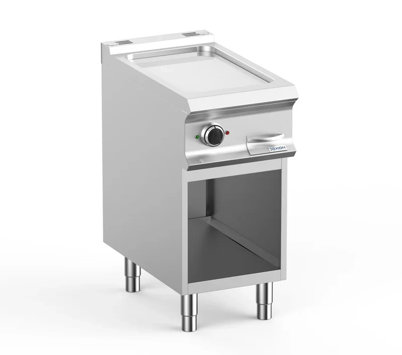 Plancha électrique Dexion Lux- 700 - 40/73 - lisse, chromée - 5 kW