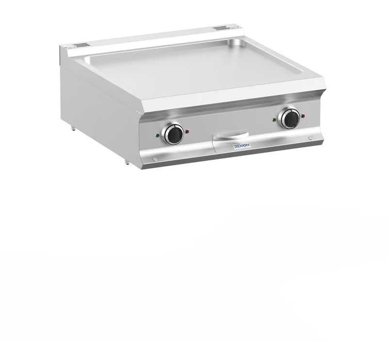 Plancha électrique Dexion Lux 700 - 70/73 - lisse - modèle de table - 10 kW