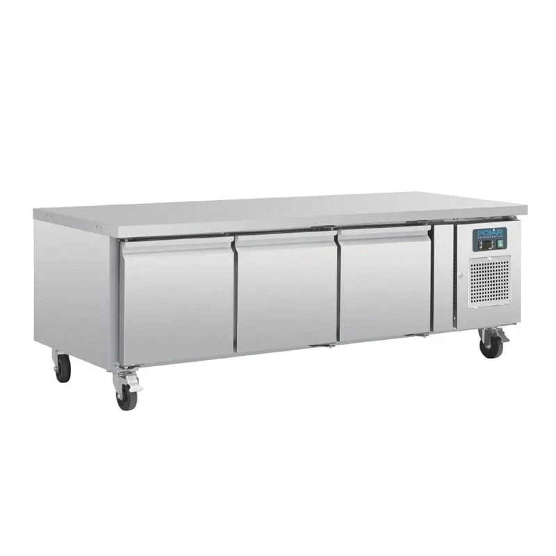 Polar Série U Table réfrigérée GN 3 portes 317L