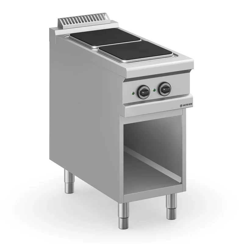 Cuisinière électrique Série 98 - 40/90 - 2 plaques carrées - 6 kW