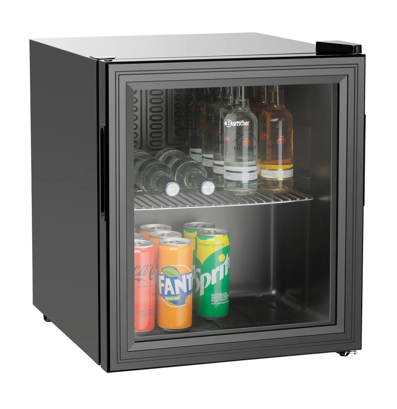 Réfrigérateur avec porte en verre 46