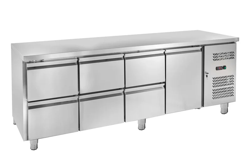 Table réfrigérée ECO 1/6 - GN 1/1