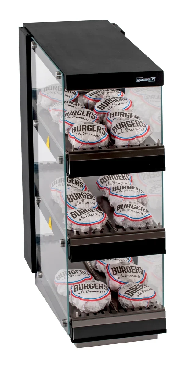 Station de distribution et de maintien au chaud pour burgers Casselin 35-3