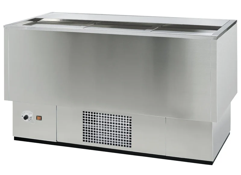 Coffre réfrigéré à bouteilles professionnel 260 Litres - Inox