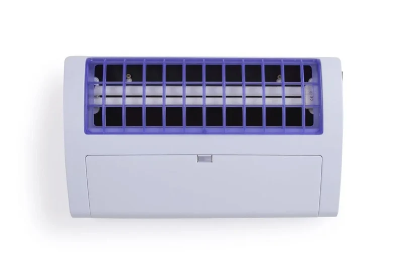 Destructeur d’insectes avec plaque adhésive ABS 120 m2 36W