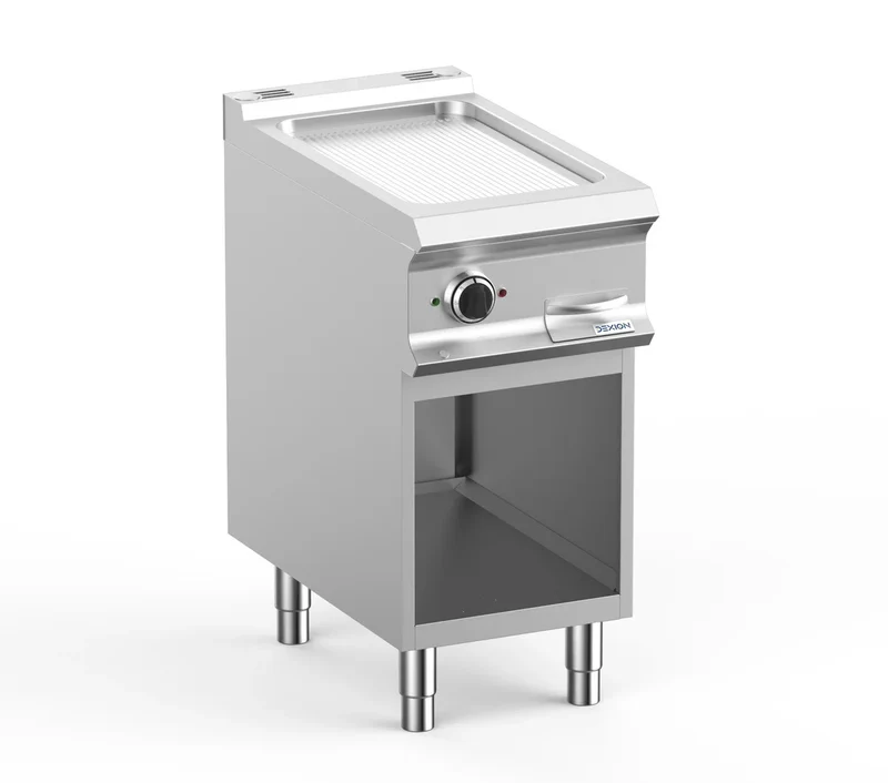 Plancha électrique Dexion Lux- 700 - 40/73 - rainurée - 5 kW