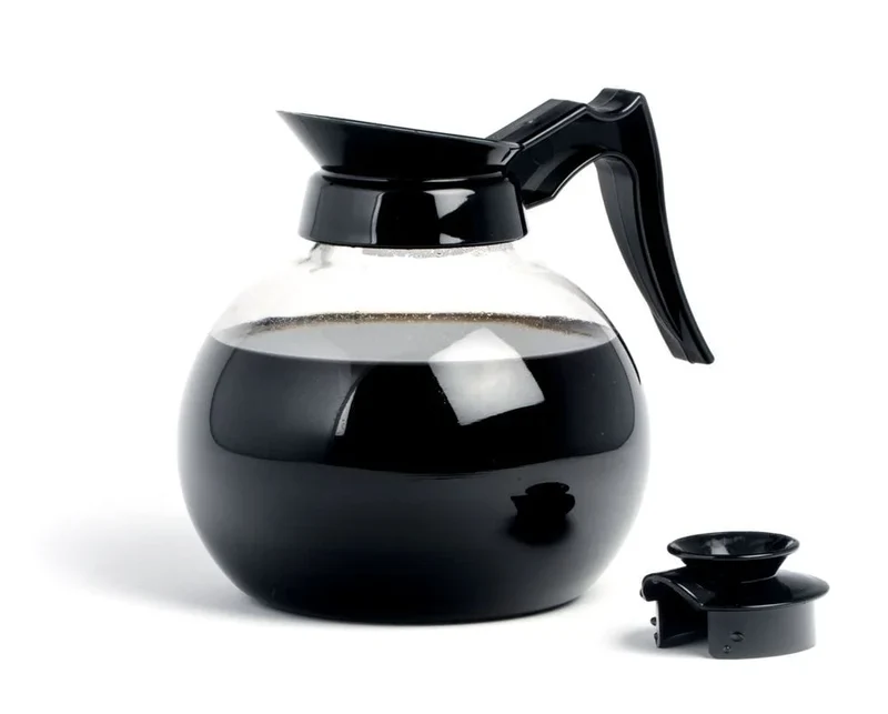 Verseuse à café en verre 1,8 Litres avec couvercle