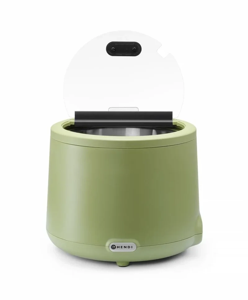 Hendi UNIQ Marmite à soupe, 8L, Vert, 220-240V/500W, Ø 365x(H)325mm