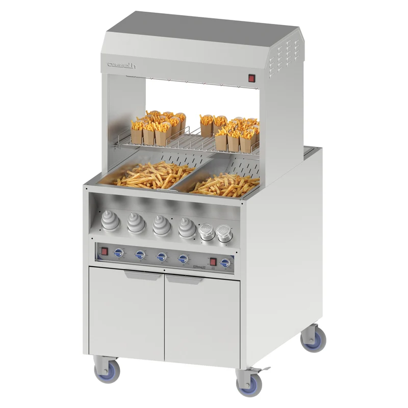 Poste de salage chauffe sauce traversant 800
