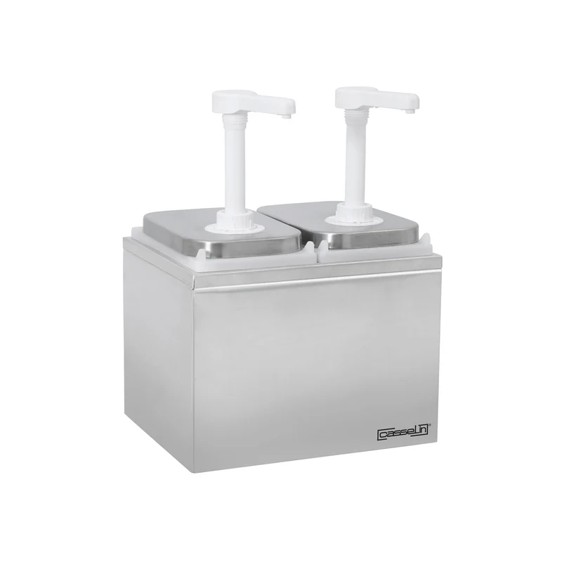 Pompe à sauce neutre 2 x 2L