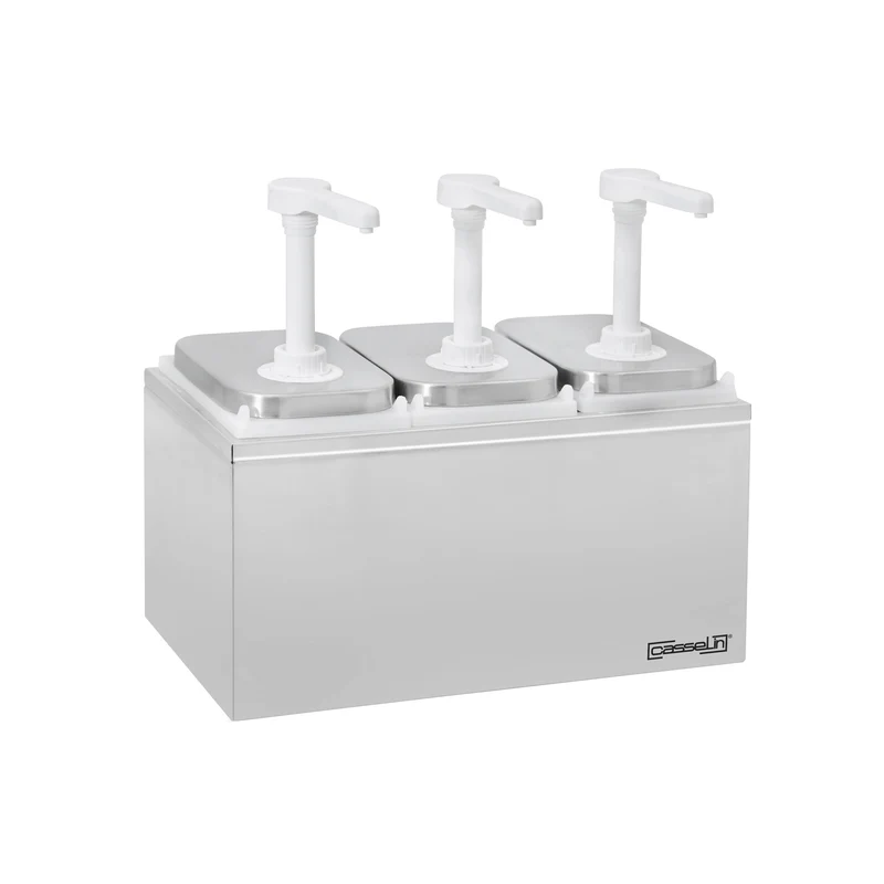 Pompe à sauce neutre 3 x 2L