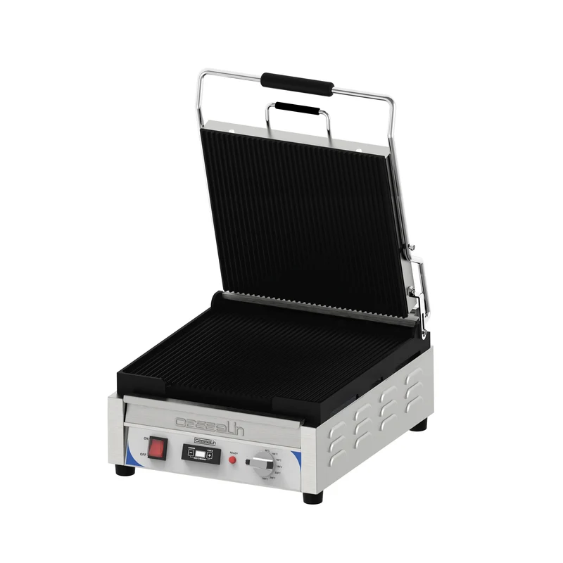 Grill Panini XL Premium Rainurée - Rainurée avec minuteur