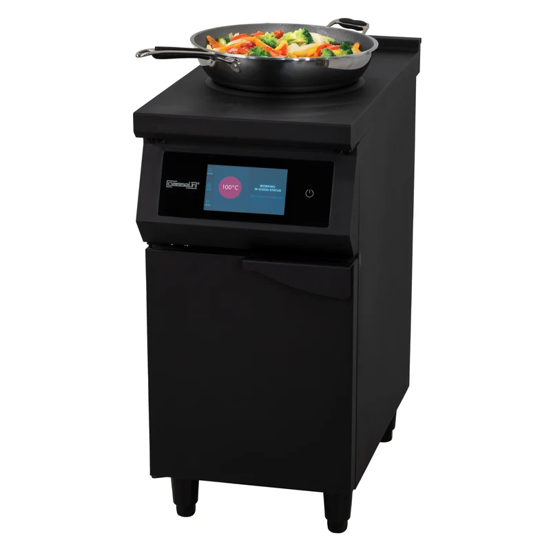 Fourneau à induction pour wok 400 noire