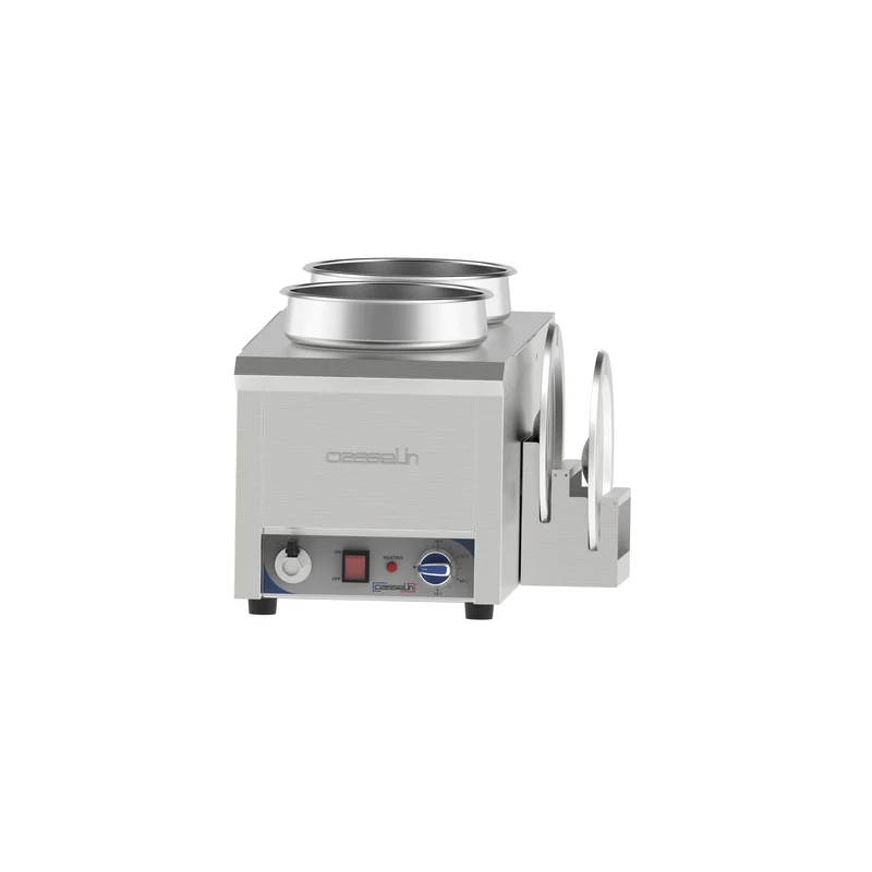 Bain-marie à eau à sauce 2 x 7,5L