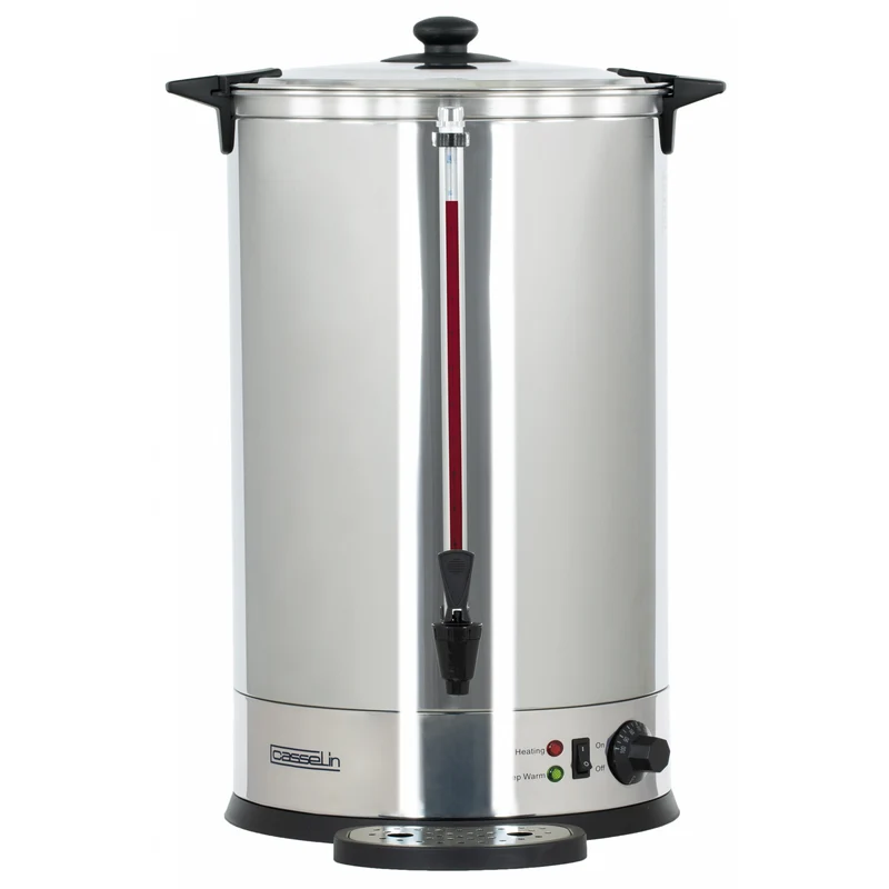 Distributeur d'eau chaude 30 L - inox double paroi