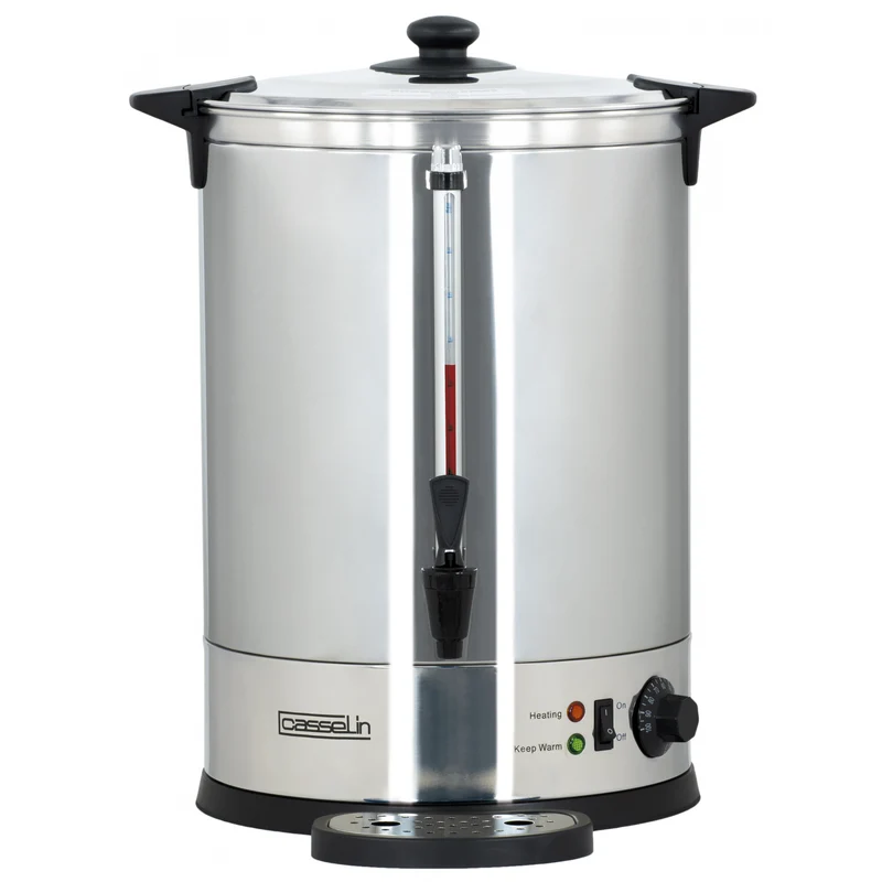 Distributeur d'eau chaude 20 L - inox double paroi