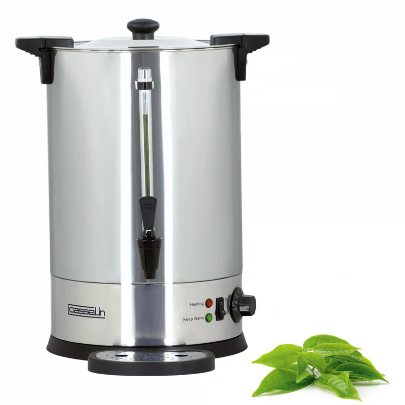 Distributeur d'eau chaude 15 L - inox double paroi