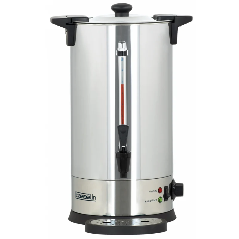 Distributeur d'eau chaude 10 L - inox double paroi