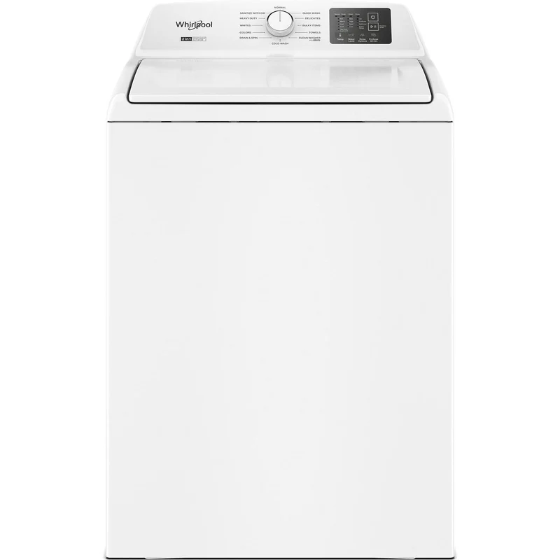 Whirlpool Laveuse à chargement vertical de 4,8 pi. cu. avec agitateur amovible 2-en-un WTW4107SW