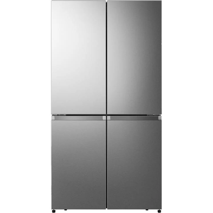 Hisense Réfrigérateur quatre portes avec porte à deux battants à profondeur de comptoir de 36 pouces, 21,5 pi. cu. RQ22N6ASD [BOITE OUVERTE]