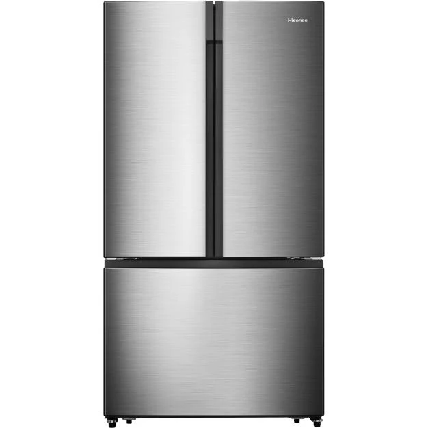 Hisense Réfrigérateur trois portes avec porte à deux battants à profondeur de comptoir de 36 po, 20.8 pi cu RF208N6ASE [BOITE OUVERTE]