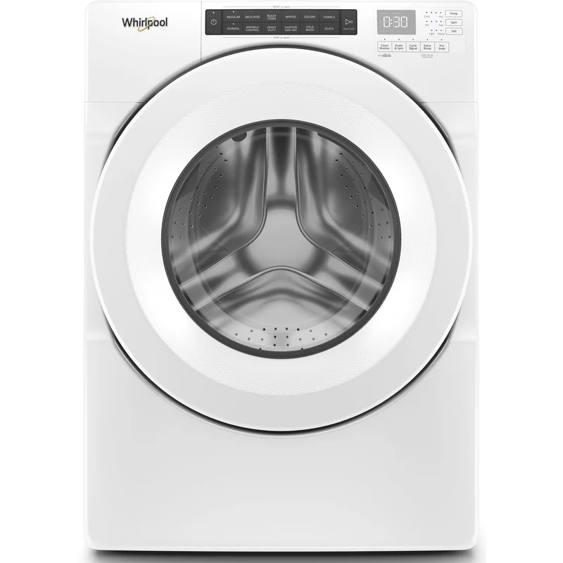 Whirlpool Laveuse à chargement frontal de 5,0 pi. cu. avec distributeur à dose unique WFW560CHW