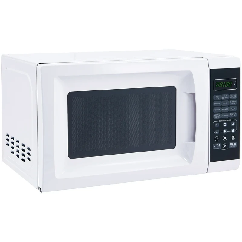 Micro ondes de comptoir de 700 Watts Mainstays EM720CGA [BOITE OUVERTE]