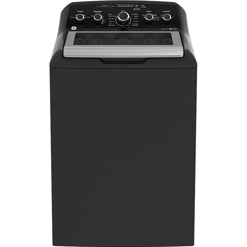 GE Laveuse à chargement vertical de 4,9 pi. cu. avec agitateur GTW491BMRDG
