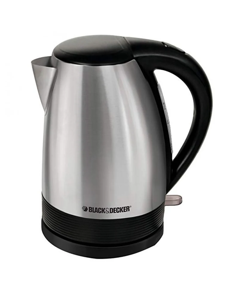 Bouilloire électrique en acier inoxydable 1500 Watts / 1.7 L Black & Decker ( KE1700SD )