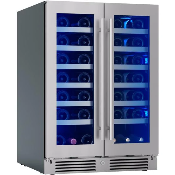 Zephyr Refroidisseur à vin Presrv™ de 42 bouteilles à zone double PRW24C32CG