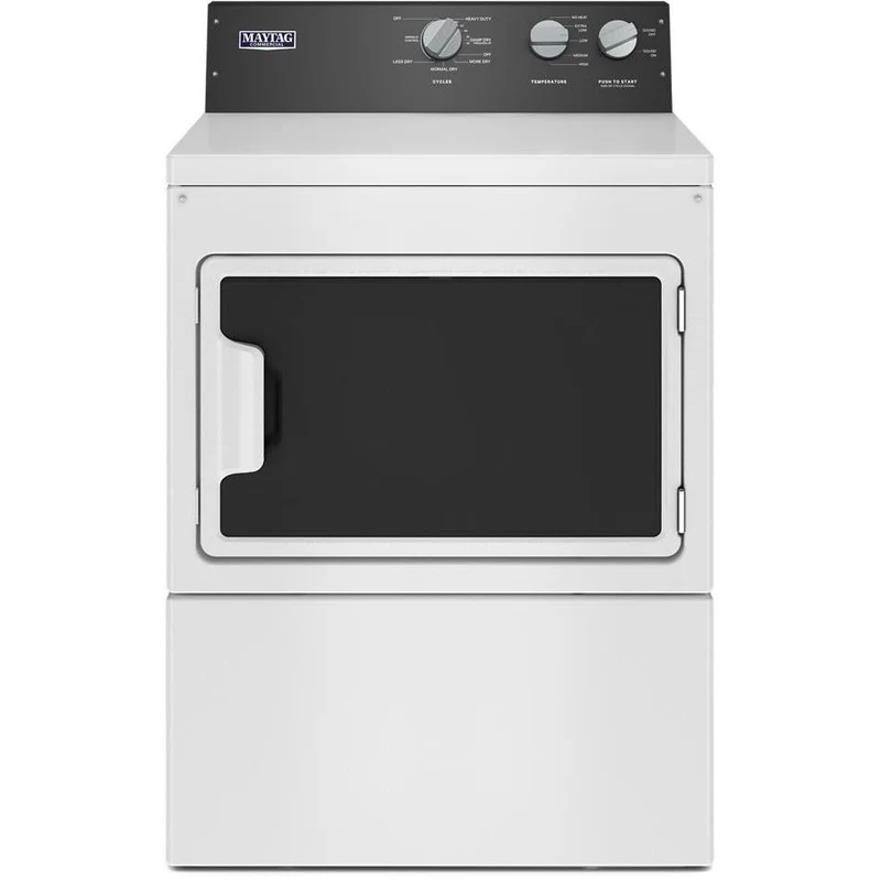 Maytag Commercial Laundry Sécheuse électrique de 7,4 pi. cu. avec capteur Intellidry® YMEDP586GW