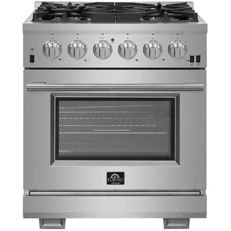 Forno Capriasca Alta Qualita cuisinière à gaz autonome de 30 pouces avec technology convection FFSGS6260-30