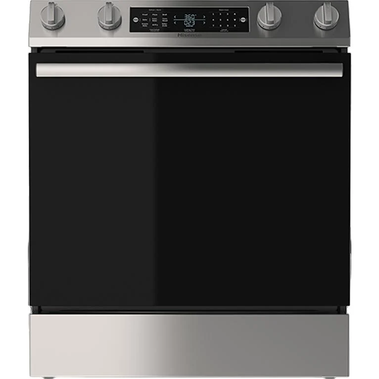 Hisense Cuisinière encastré électrique de 30 po avec friture à air et nettoyage à la vapeur HFE3502CAS