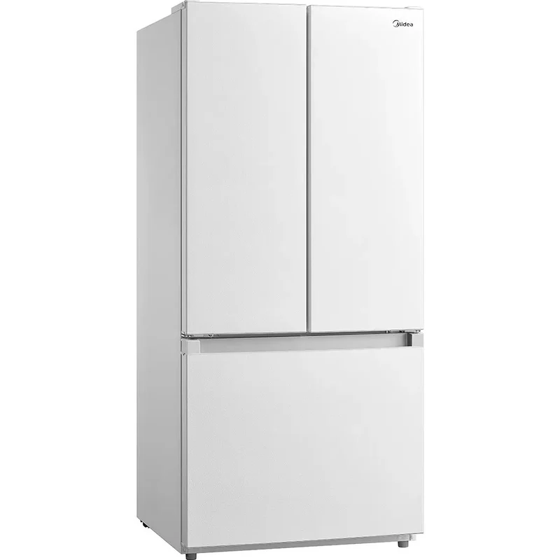 Midea Réfrigérateur trois portes avec porte à deux battants à de 18.4 pi cu MRF18B4AWW