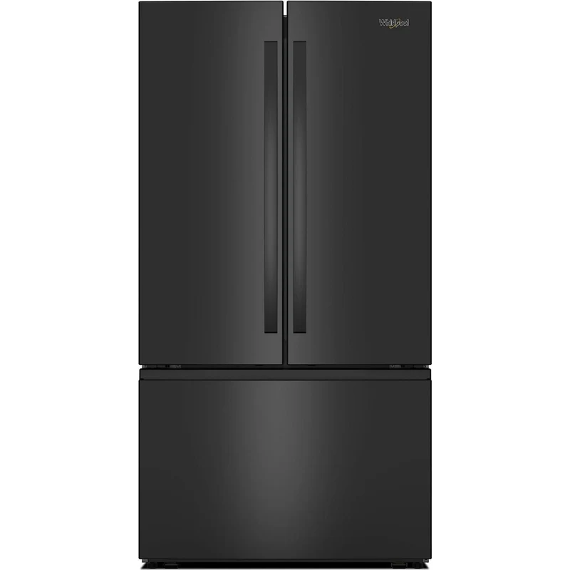 Whirlpool Réfrigérateur trois portes avec porte à deux battants autoportant de 36 pouces, 31 pi. cu. avec distributeur d'eau interne WRFF3336SB