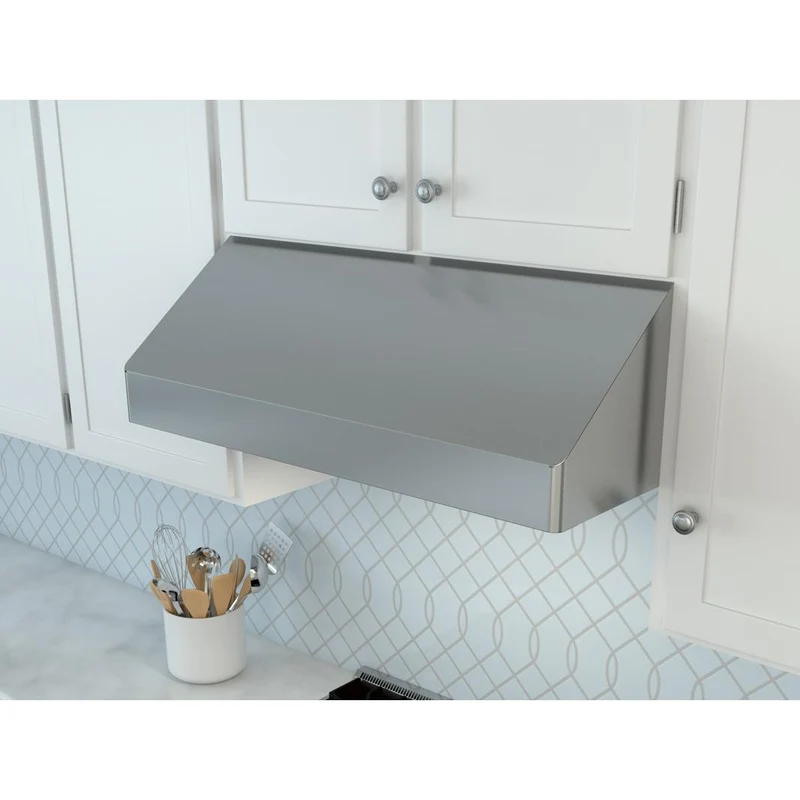 Zephyr Hotte de cuisinière sous le cabinet série Pro Tempest I de 36 po. AK7036CS