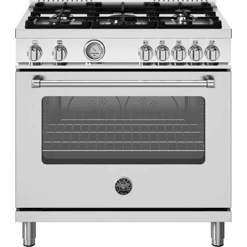 Bertazzoni Cuisinière amovible à gaz de 36 pouces MAS365GASXV