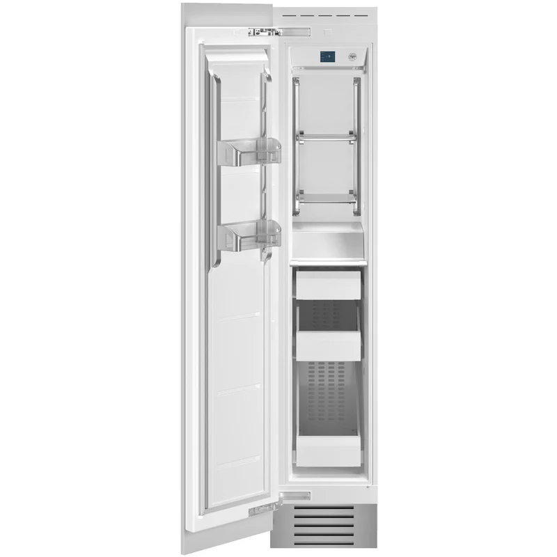 Bertazzoni Congélateur vertical de 8,2 pi cu avec machine à glaçons REF18FCIPRL/23
