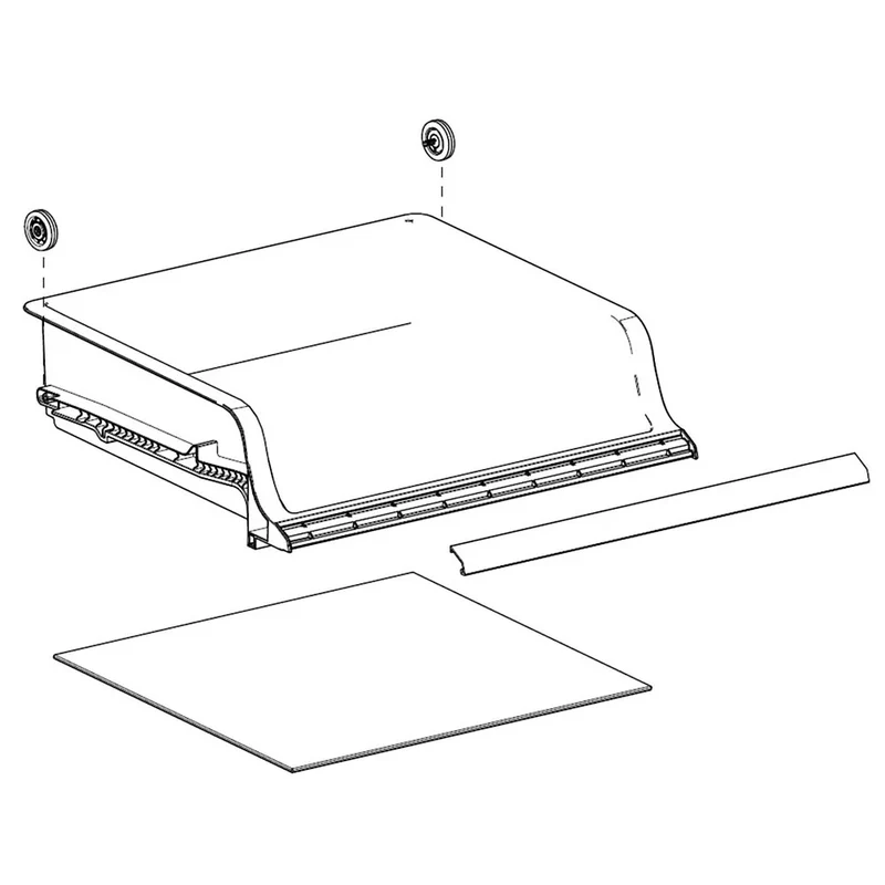 Tiroir de congélateur pour réfrigérateur Samsung DA97-15355C [BOITE OUVERTE]