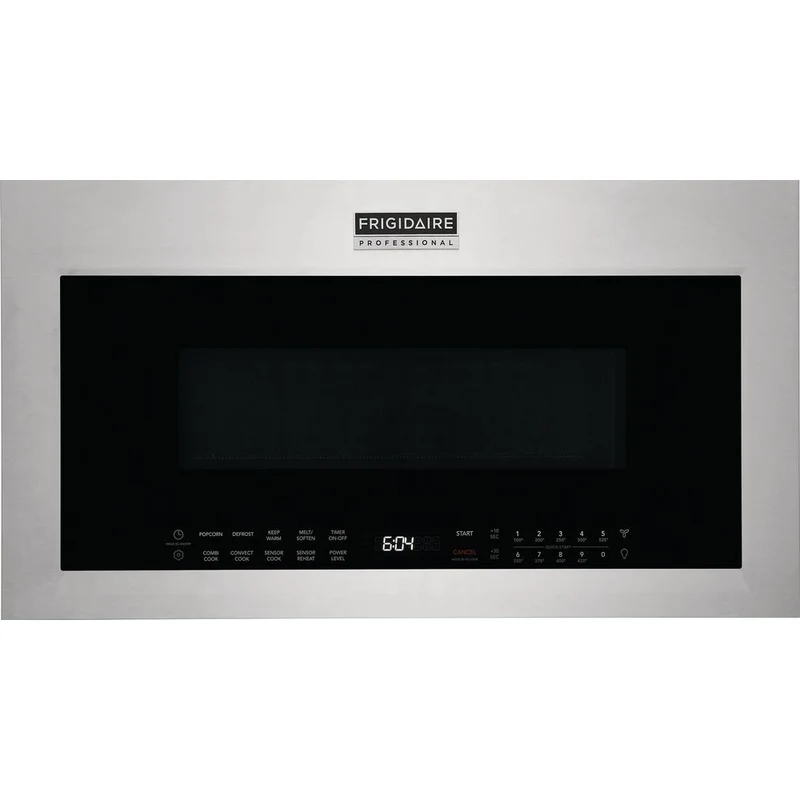 Frigidaire Professional Four à micro-ondes à hotte intégrée de 30 pouces, 1,9 pi. cu. avec technologie convection PMOS198CAF