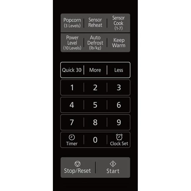Panasonic Four à micro-ondes de comptoir de 1,3 pi cu avec technologie Inverter NN-SC688SC
