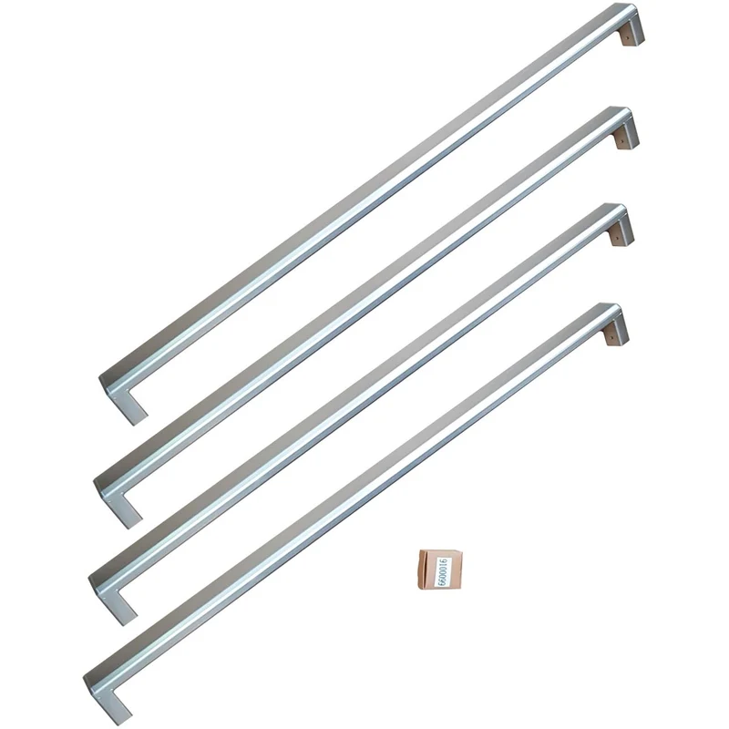 Bertazzoni Kit de poignées pour réfrigérateur 36 à porte française HK36PROFDX
