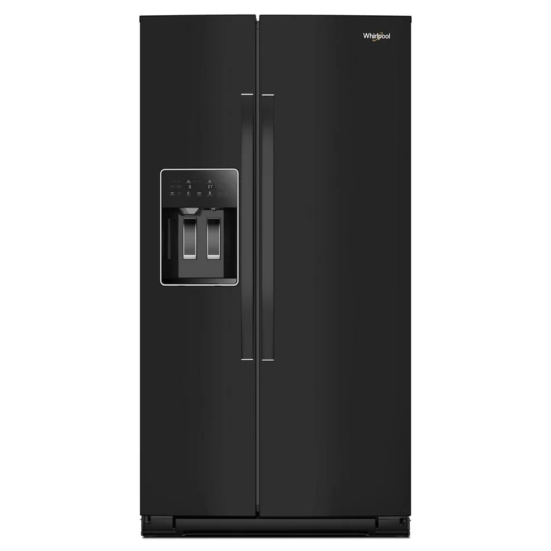 Whirlpool Réfrigérateur côte-à-côte de 36 pouces, 21 pi. cu. avec distributeur d'eau et de glace WRSC5536RV