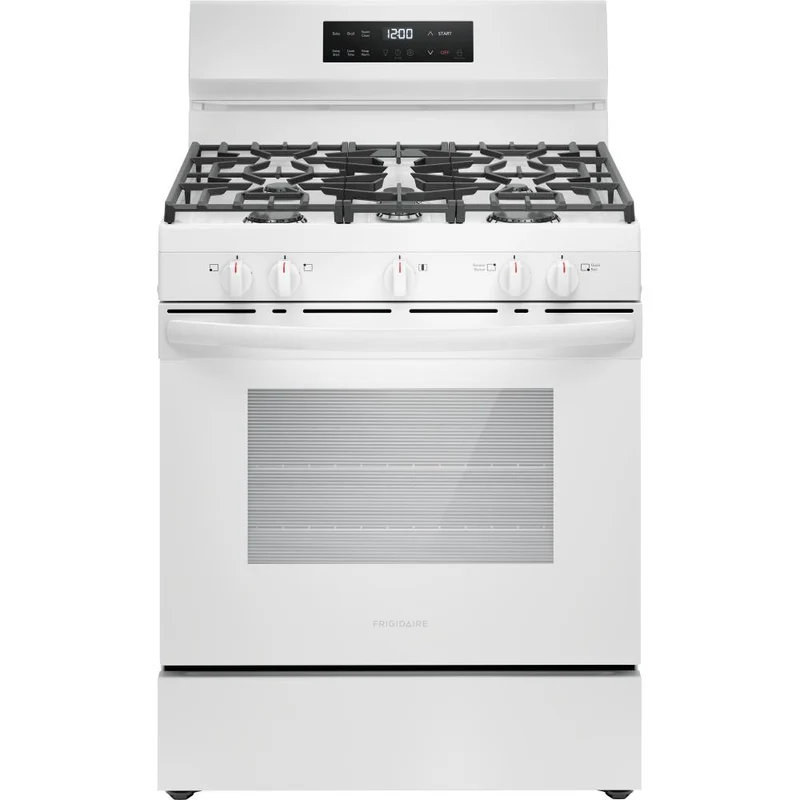 Frigidaire Cuisinière amovible à gaz de 30 pouces avec technologie Even Baking FCRG3062AW