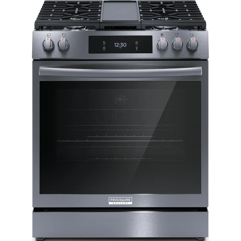Frigidaire Gallery Cuisinière à gas de 30 pouces avec technology convection GCFG3060BD
