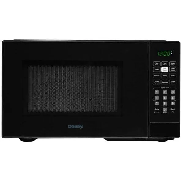 Danby Four à micro-ondes de comptoir de 19 po, 0.9 pi.cu. avec 6 options pratiques de cuisson automatique DBMW0921BBB