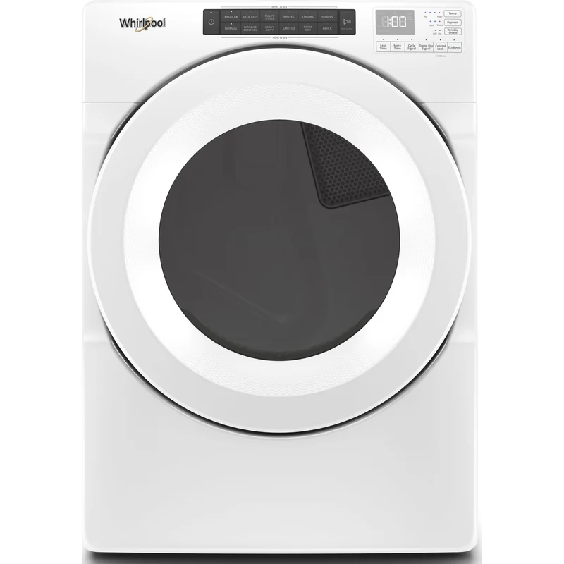 Whirlpool Sécheuse électrique de capacité 7,4 pi cu avec commandes tactiles intuitives YWED5620HW
