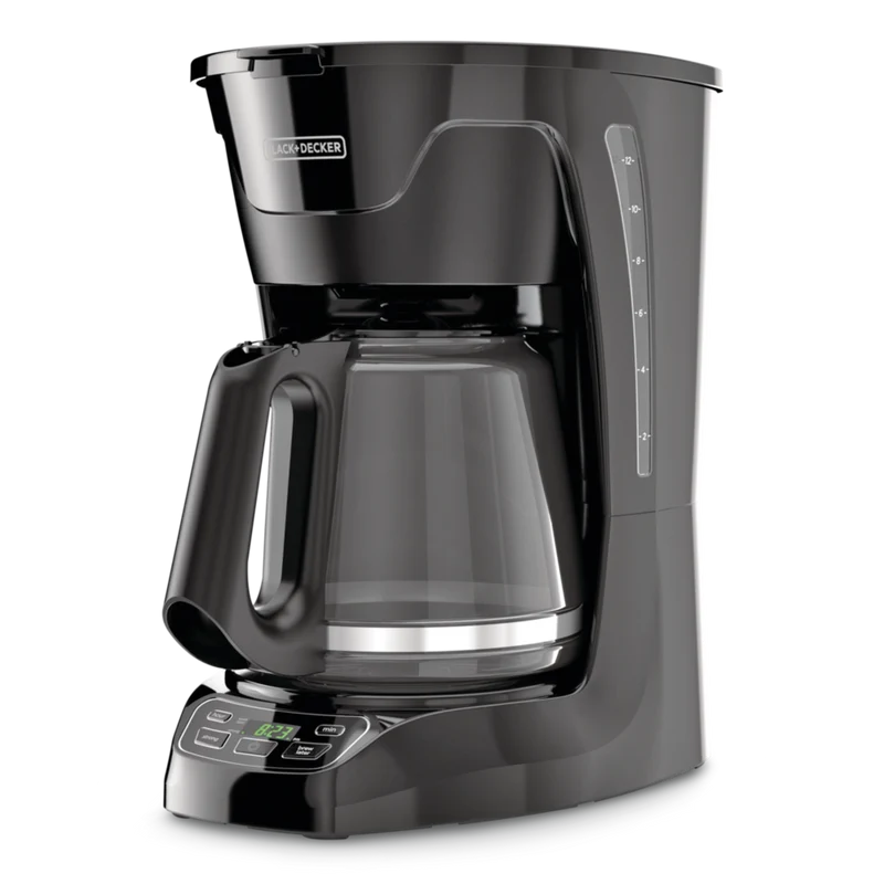 Cafetière Numérique 12 tasses Noir Black & Decker CM1110BC [BOITE OUVERTE]