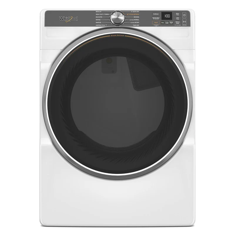 Whirlpool Sécheuse électrique de 7,4 pi cu avec FanFresh® YWED6720RW